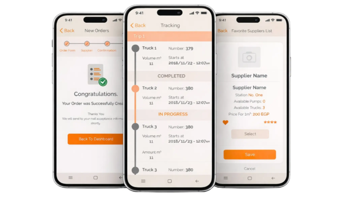 Concrete Ordering & Delivery Platform