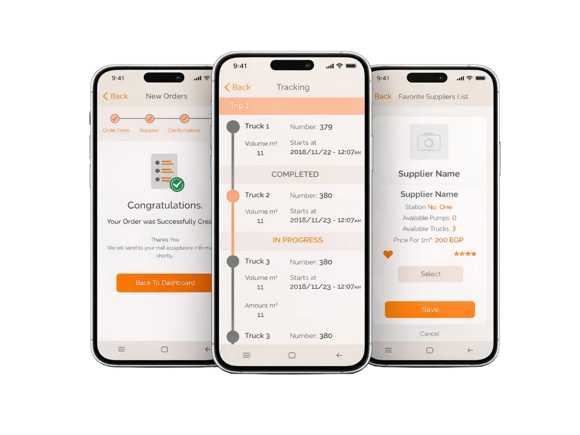 Concrete Ordering & Delivery Platform