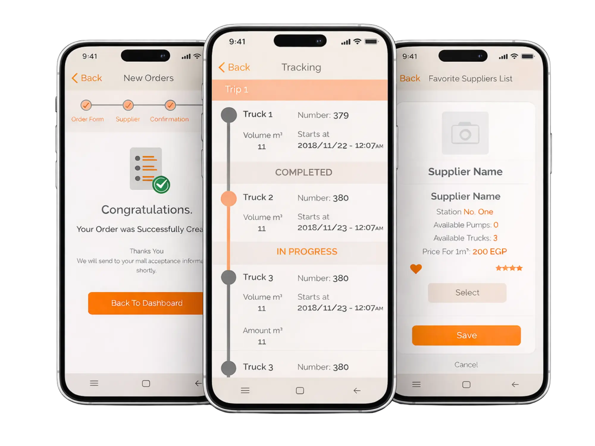 Concrete Ordering & Delivery Platform