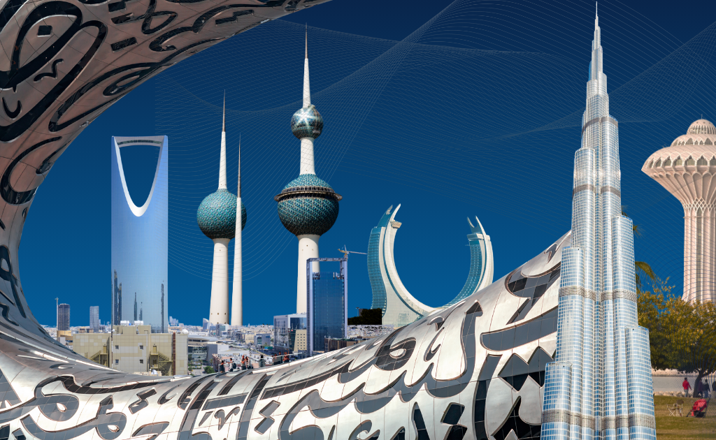 Different GCC tower buildings