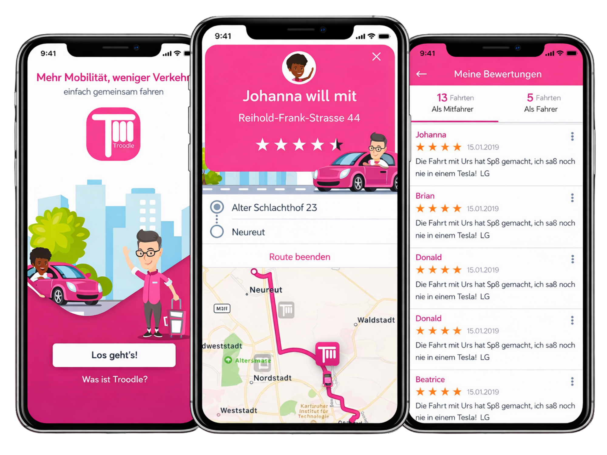 Smart Mobility Solution for Shared Trips​