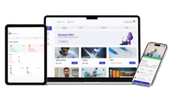 Online Learning Platform with Course Management