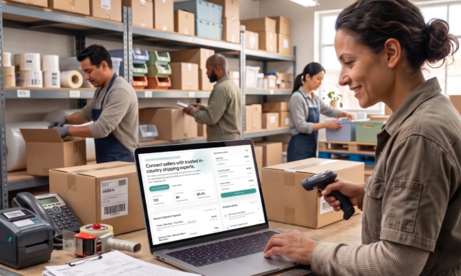 Cross-Border Logistics Marketplace