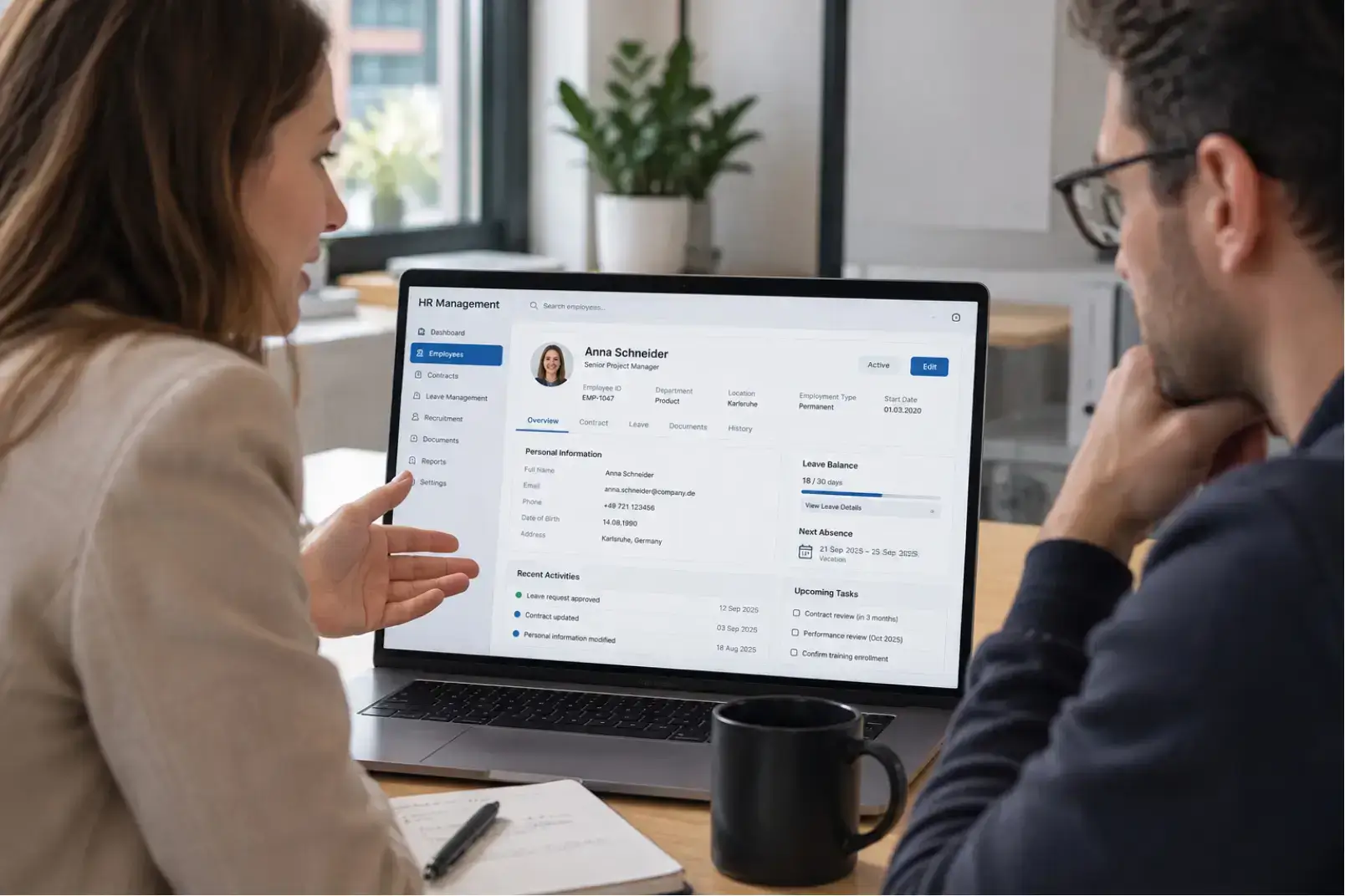 Internal HR Management System